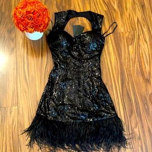 Guess sequin dress, Size 2